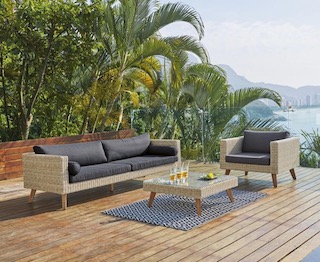 rotin, salon, de, jardin, meubles, en, résine, tressée, mobilier, exterieur, maroc, rabat, marrakech, casablanca, agadir, tanger, paris, france